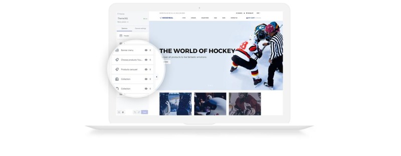 HockeyBull Shopify-thema - Features Image 5