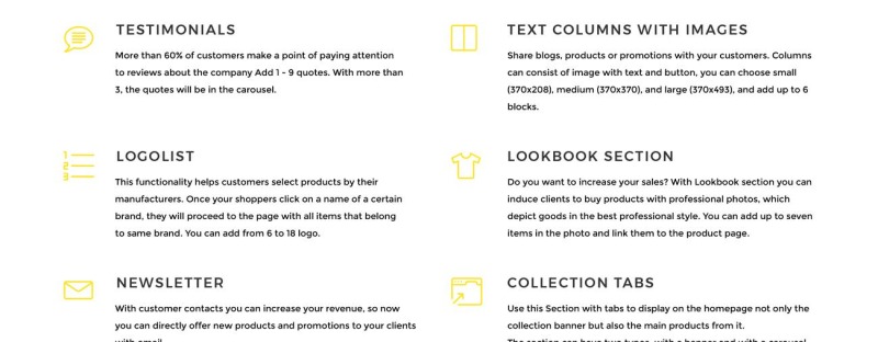 Artiforia - Art Store Responsive Shopify Thema №73723 - Eigenschappen Afbeelding 10
