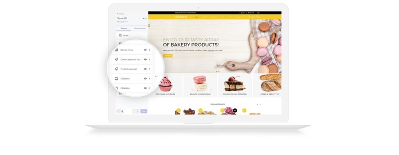 Bakermax - Shopify Тема для кондитерских - Изображения фич 5