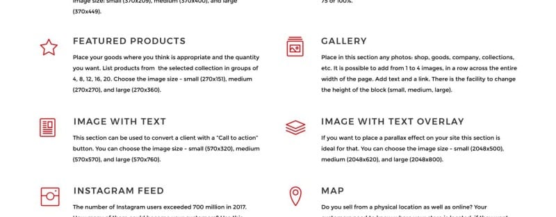 Första hjälpen - Medicinsk Shopify-tema - Features Image 8