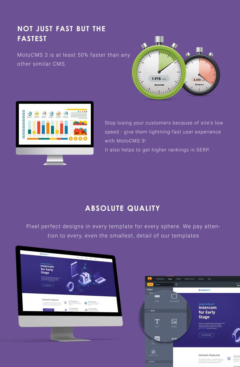 Tema Moto CMS 3 Responsive #75177 Connecty - Hosting - Immagine Caratteristiche 4
