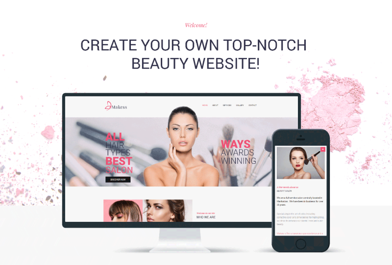 Makess - Beauty Salon Multipurpose Classic WordPress Elementor Theme - Features Image 1