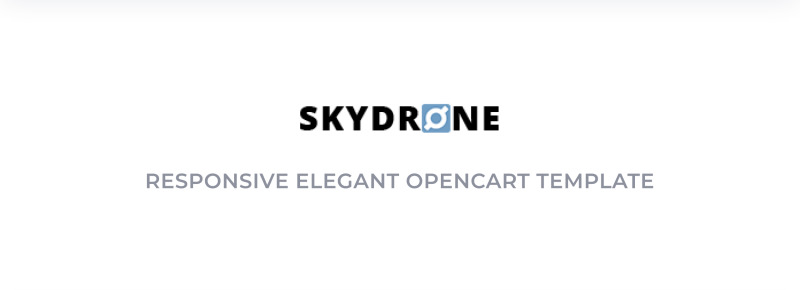Skydrones - elegantní šablona OpenCart reagující na kvadrokoptéru - Obrázek funkce 2
