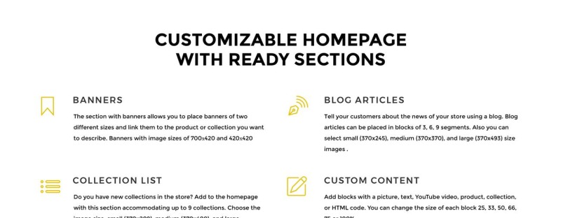 Sun Charge - Industrial Multilanguage Futuristic Shopify Theme - Features Image 7