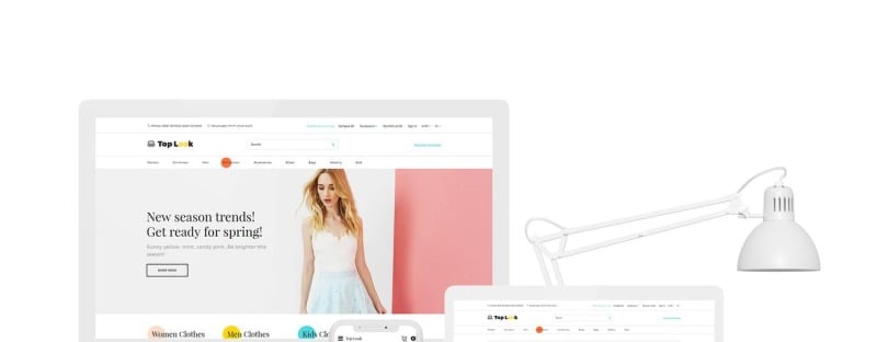 Top Look - Mode & skönhet Kreativ OpenCart-mall - Features Image 1