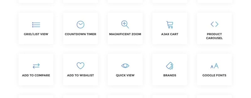 Top Look - Mode & skönhet Kreativ OpenCart-mall - Features Image 6