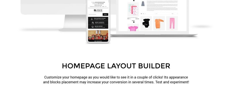 Fleekie - Kids Fashion & Clothing Clean OpenCart Template - Features Image 2