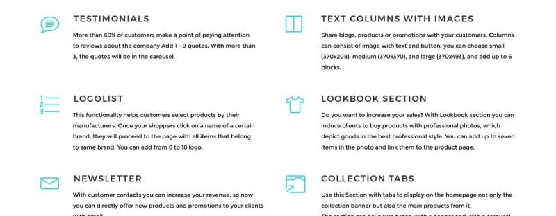 Dentalk - Responsive Clean Bootstrap Shopify Theme - Features Image 10