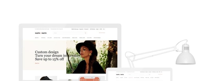 Caps & Hats - Stylish Clean Responsive Bootstrap OpenCart Template - Features Image 1