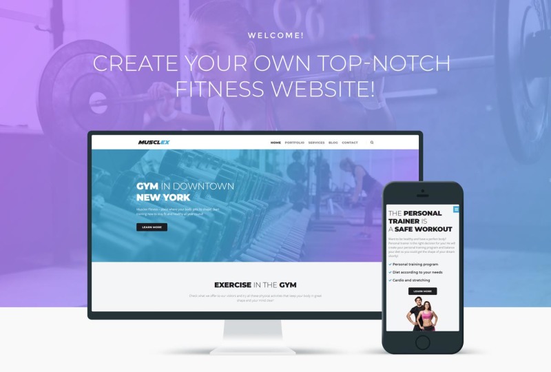 Responsywny motyw WordPress Musclex - Fitness Multipurpose Modern Elementor #76472 - Obrazek wyróżniający {numer}