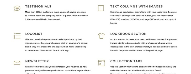 Shine & Sparkle - Jewelry Clean Shopify Theme - Features Image 10