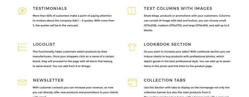 Best Look - T-Shirt Responsive Shopify Theme - Features Image 10