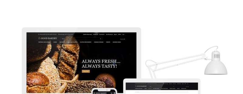 Good Bakery - Baking Shop Modern OpenCart Template - Features Image 1