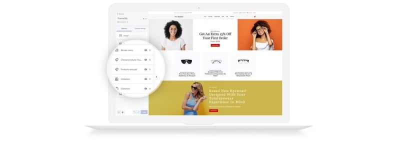 Frames - Glasses Store Clean Shopify Theme - Features Image 5