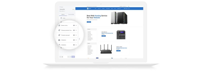 HostGo - Electronics & Gadgets Clean Shopify Theme - Features Image 5