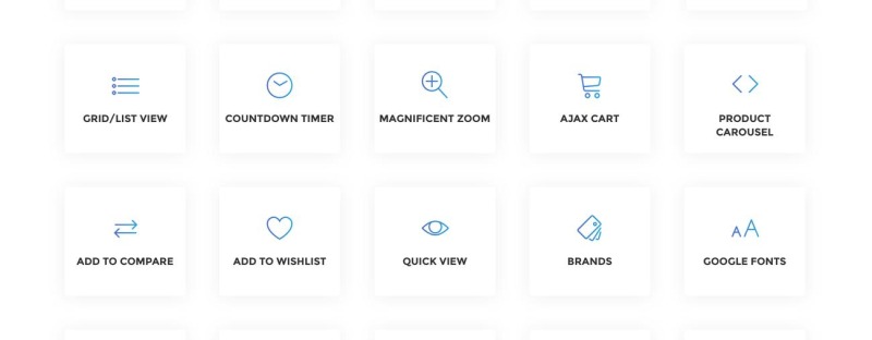 hBags - Многостраничный чистый шаблон OpenCart сумочки - Features Image 6