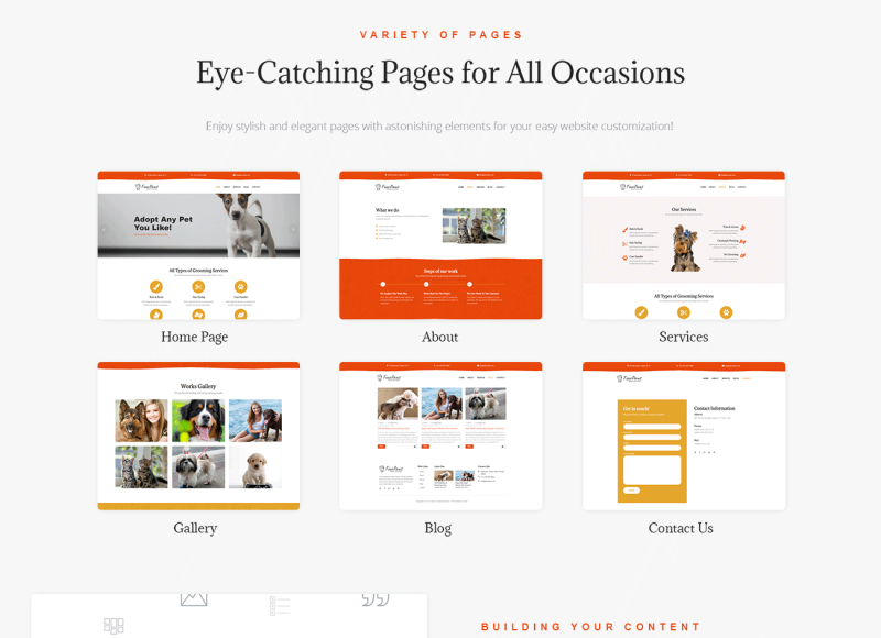 Template WordPress Responsive #77545 Four Paws - Pet Services Multipurpose Classic Elementor - Immagine Caratteristiche 2