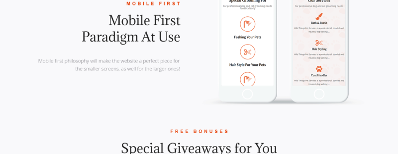 Template WordPress Responsive #77545 Four Paws - Pet Services Multipurpose Classic Elementor - Immagine Caratteristiche 4