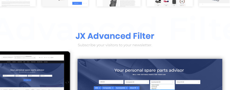Nextprest - Spare Parts Store Clean Bootstrap Ecommerce Tema PrestaShop №78296 - Features Image 9
