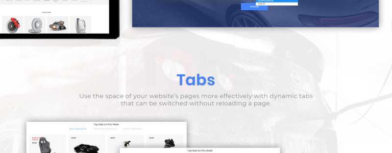 Nextprest - Spare Parts Store Clean Bootstrap Ecommerce Tema PrestaShop №78296 - Features Image 10