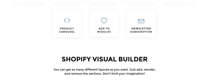 Tema Shopify Knives store - Weapons Store Clean #79015 - Imagen de características 4