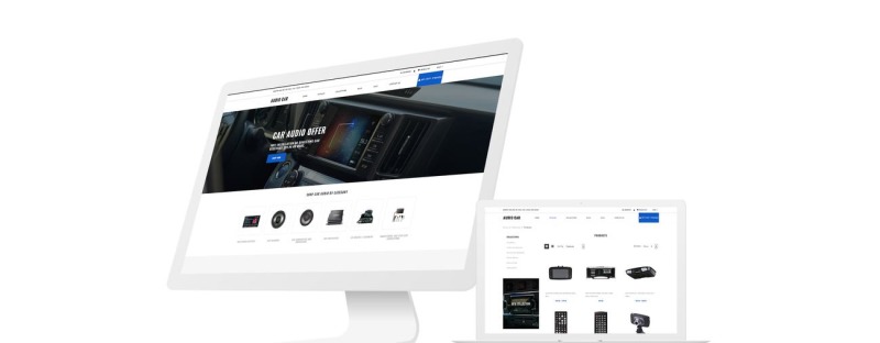 Audio Car - Car Audio Multipage Modern Shopify téma - Képpel 1