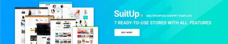 SuitUP - Fashion Store Free Elegant Shopify Theme - Features Image 1