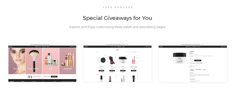 Imagus - Cosmetics Store ECommerce Modern Elementor WooCommerce Theme - Features Image 2