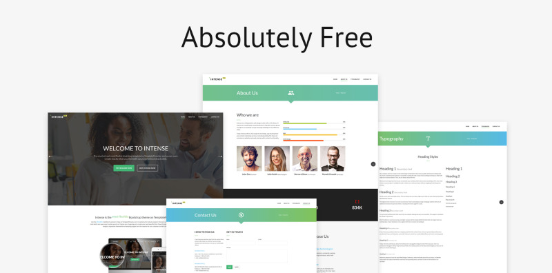 Intenso - Modello di sito Web HTML in versione gratuita - Caratteristiche Immagine 2