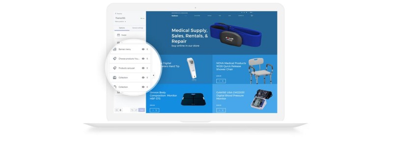 Medicom - Medical Equipment Multipage Clean Shopify Theme - Features Image 5