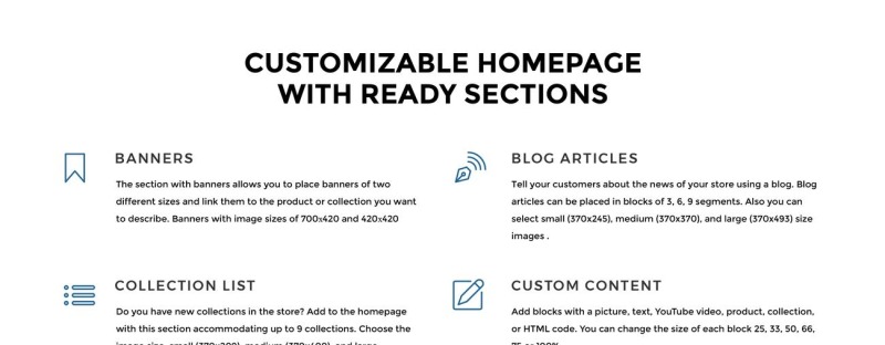 Medicom - Medical Equipment Multipage Clean Shopify Theme - Features Image 7