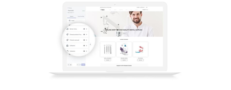 Smile - Dentistry eCommerce Clean Shopify Theme - Features Image 5