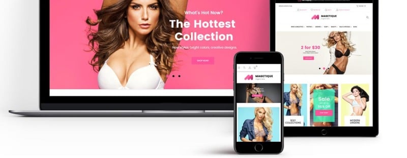 Magetique Lingerie - eCommerce GRATUIT Thème Magento 2 Thème Magento - Caractéristiques de l’image 3