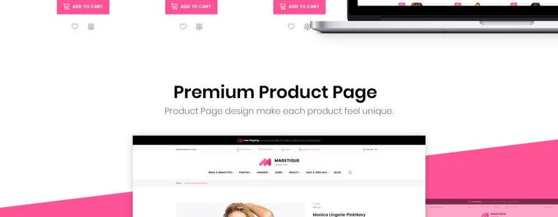 Magetique Lingerie - eCommerce GRATUIT Thème Magento 2 Thème Magento - Caractéristiques de l’image 7