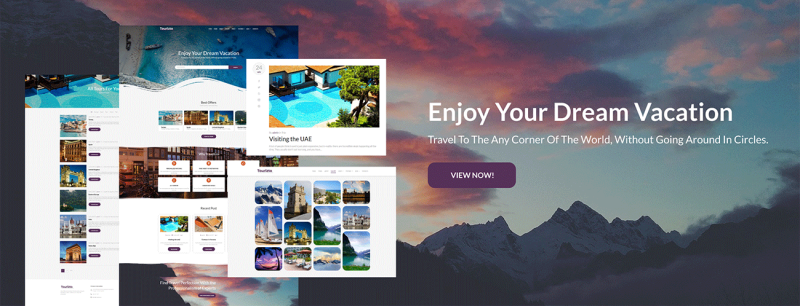 Tourizto lite - Travel Company WordPress Elementor Theme - Features Image 1