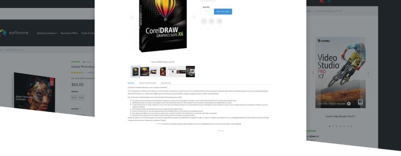 Softonne - Thème Magento simple pour l'électronique gratuite - Caractéristiques de l’image 8