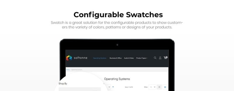 Softonne - Thème Magento simple pour l'électronique gratuite - Caractéristiques de l’image 9