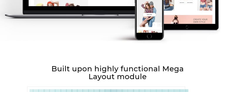 Eveprest - Tema de PrestaShop de comercio electrónico con Bootstrap limpio y gratuito - Características Imagen 4