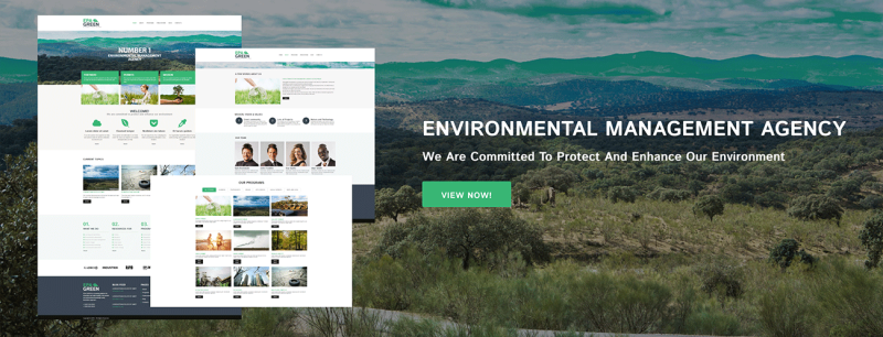 Epa Green Lite - Tema WordPress reattivo all'ambiente - Caratteristiche Immagine 1