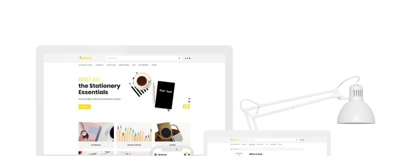 Tipstamp - Шаблон OpenCart для магазина канцелярских товаров - Features Image 1