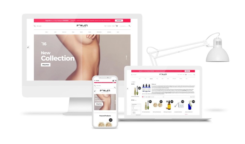 Powder - Cosmetics Store Modern OpenCart Template - Features Image 2