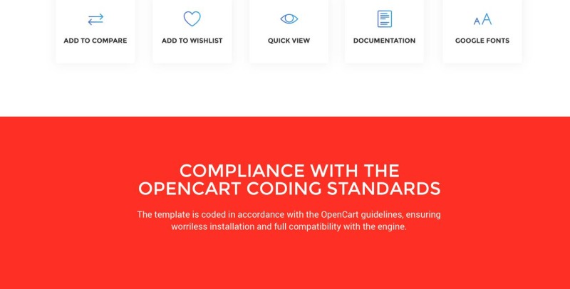 Giftior - Gifts Store Multipage Creative OpenCart Template - Features Image 6