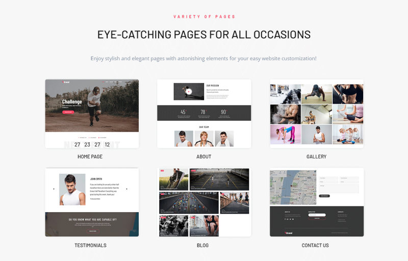 Granul - Sport Event Multipurpose Modern Elementor WordPress Theme - Features Image 2