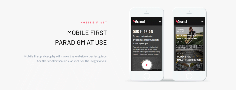Granul - Sport Event Multipurpose Modern Elementor WordPress Theme - Features Image 4