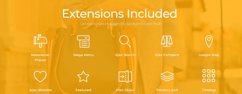 MineBag - Simple eCommerce Magento Theme - Features Image 3
