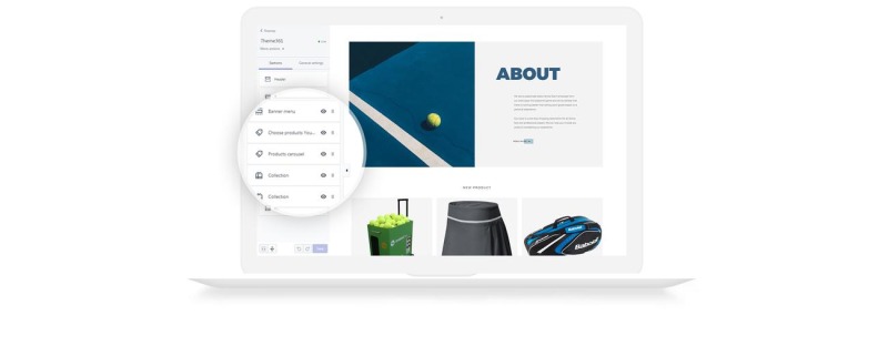 Squet - Tennis Multipage Clean Shopify Theme - Features Image 5