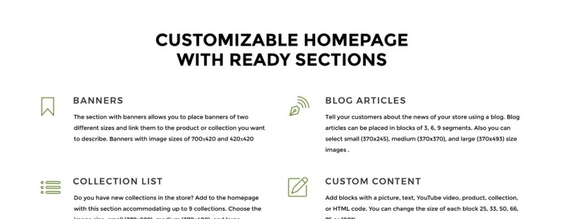 Bouquet - Flower Shop E-commerce Modern Shopify Theme - Features Image 7