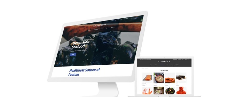 Ocean Gifts - Sea Food Shop Modern Shopify Theme - Features Image 1