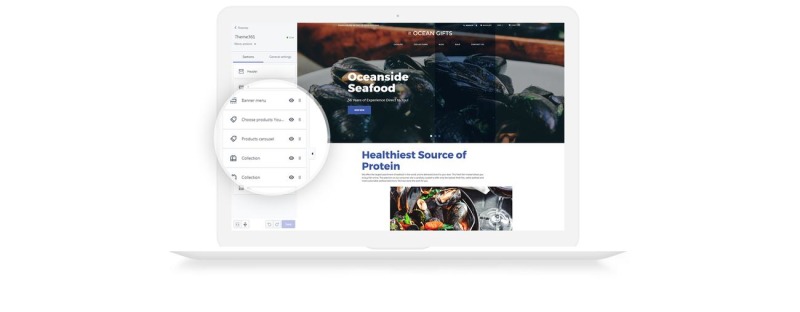 Ocean Gifts - Sea Food Shop Modern Shopify Theme - Features Image 5