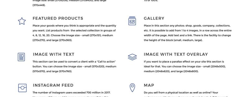 Ocean Gifts - Sea Food Shop Modern Shopify Theme - Features Image 8